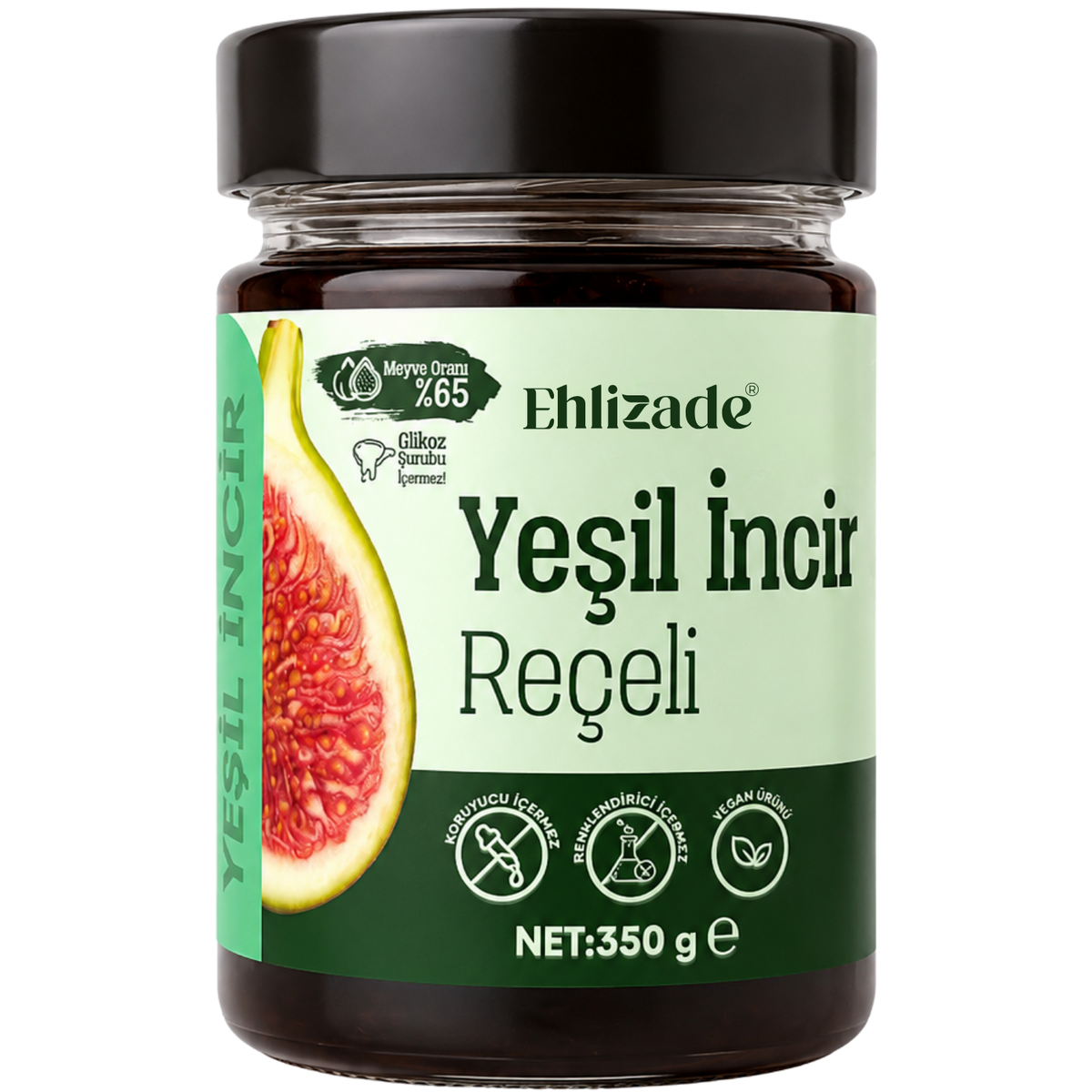 Yeşil Ham İncir Reçeli 350 Gr
