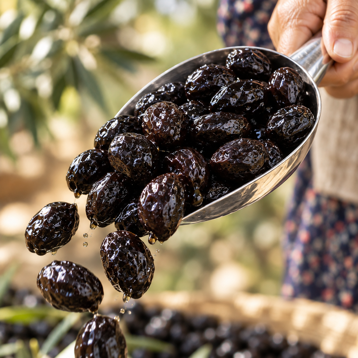 Siyah Sele Zeytin Büyük Boy 1 Kg