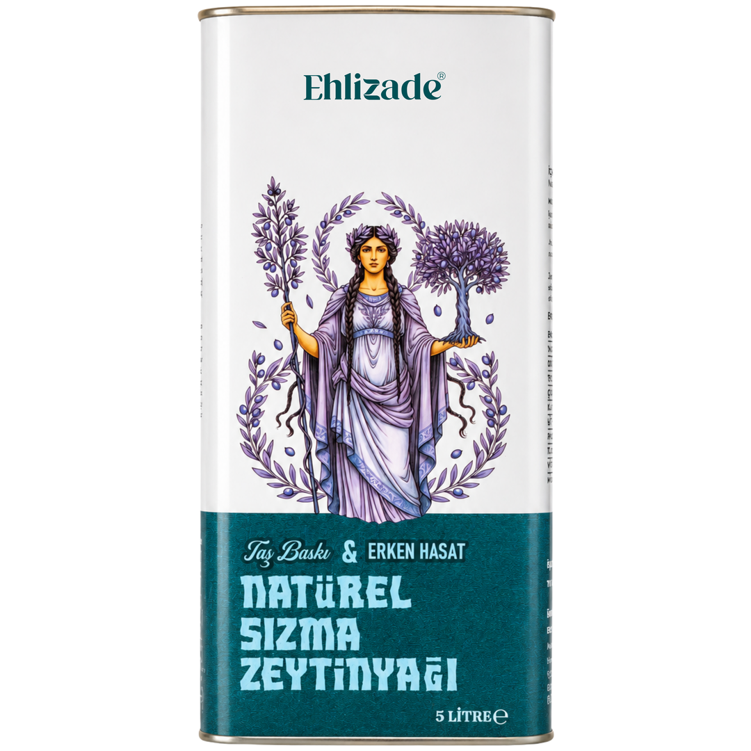 Taş Baskı & Erken Hasat Natürel Sızma Zeytinyağı 5 LT