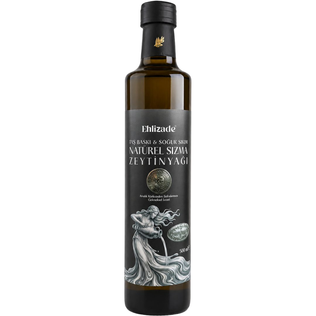 Taş Baskı & Erken Hasat Natürel Sızma Zeytinyağı 500 ML