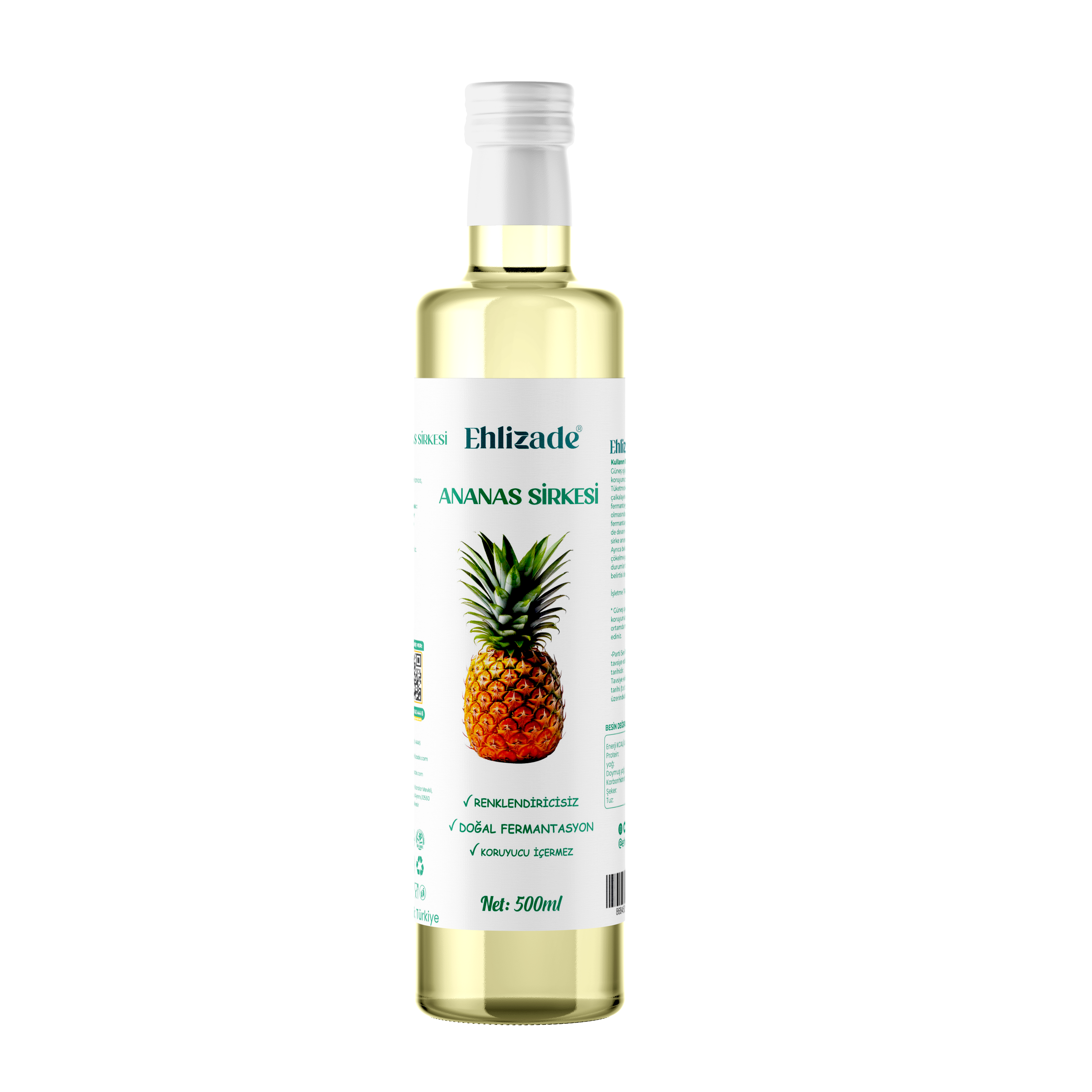 Ananas Sirkesi 500 Ml