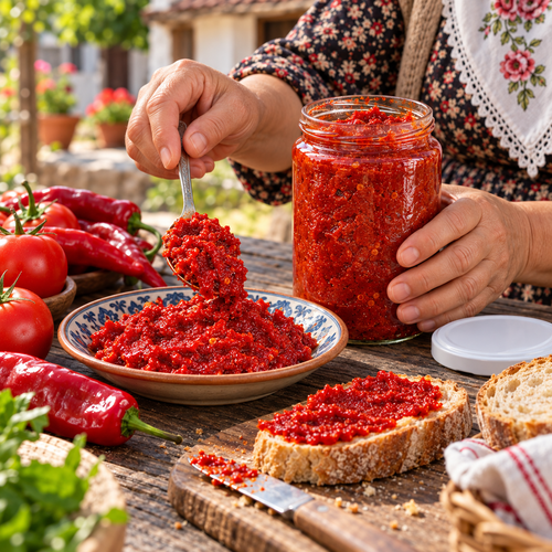 Biber Domates Karışık Salça 600 Gr