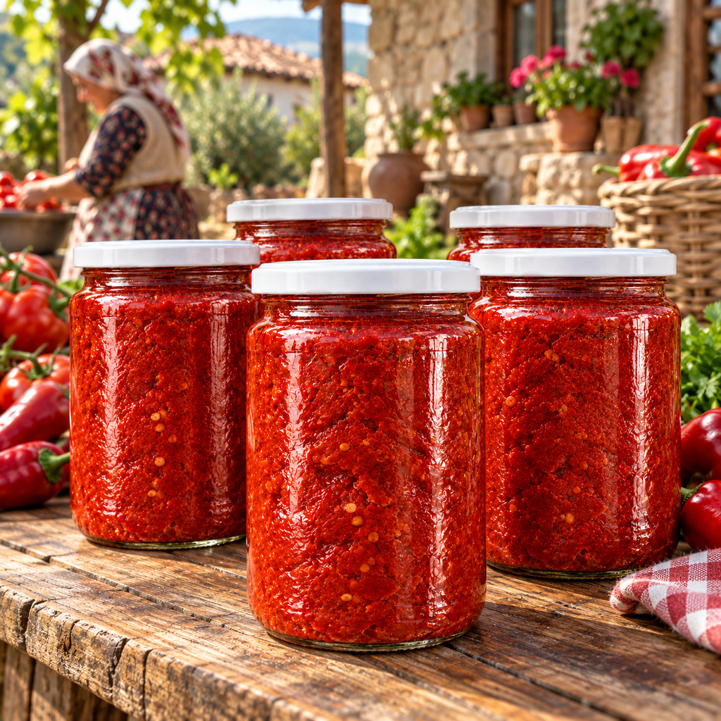 Biber Domates Karışık Salça 600 Gr