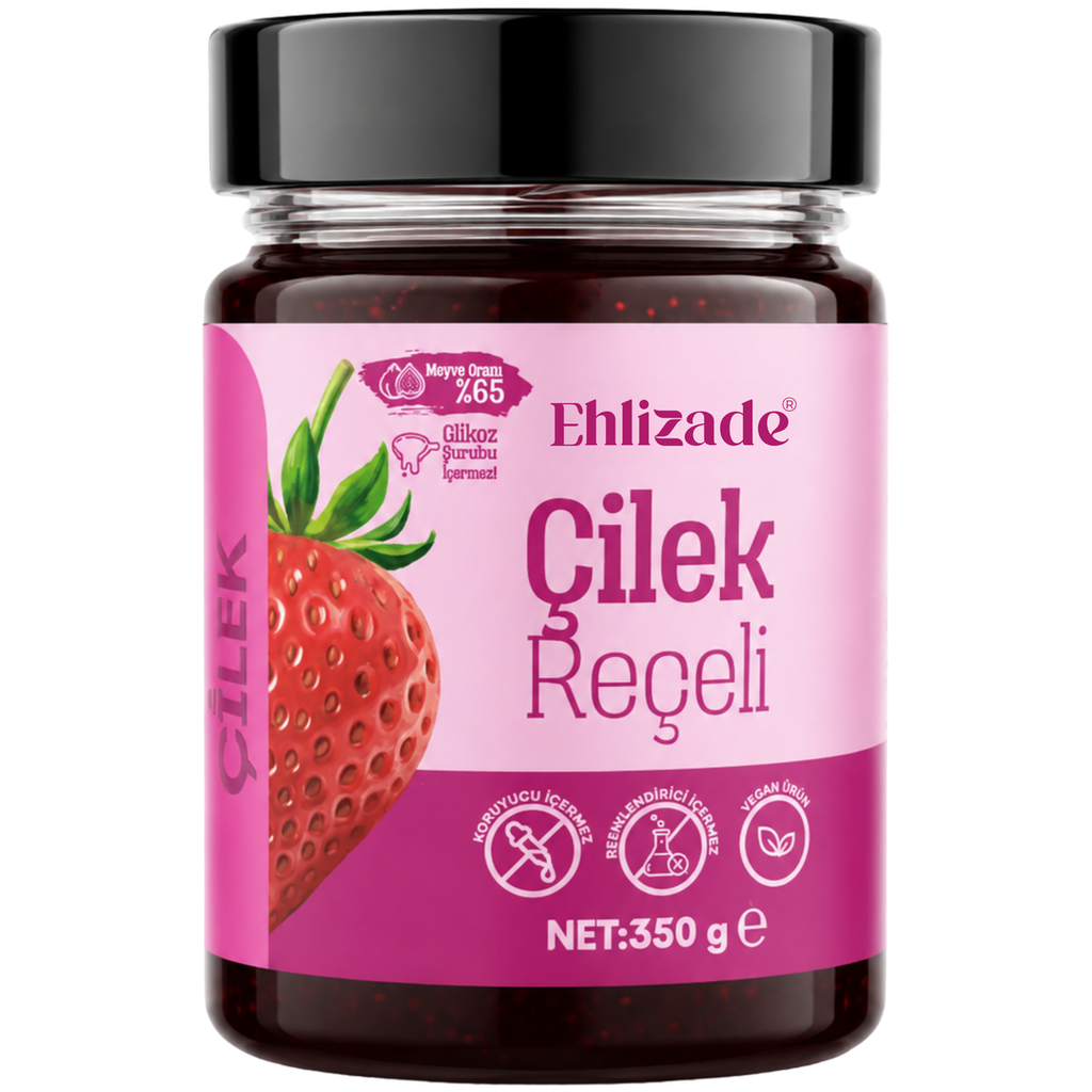 Çilek Reçeli 350 Gr - Emekten Sofraya