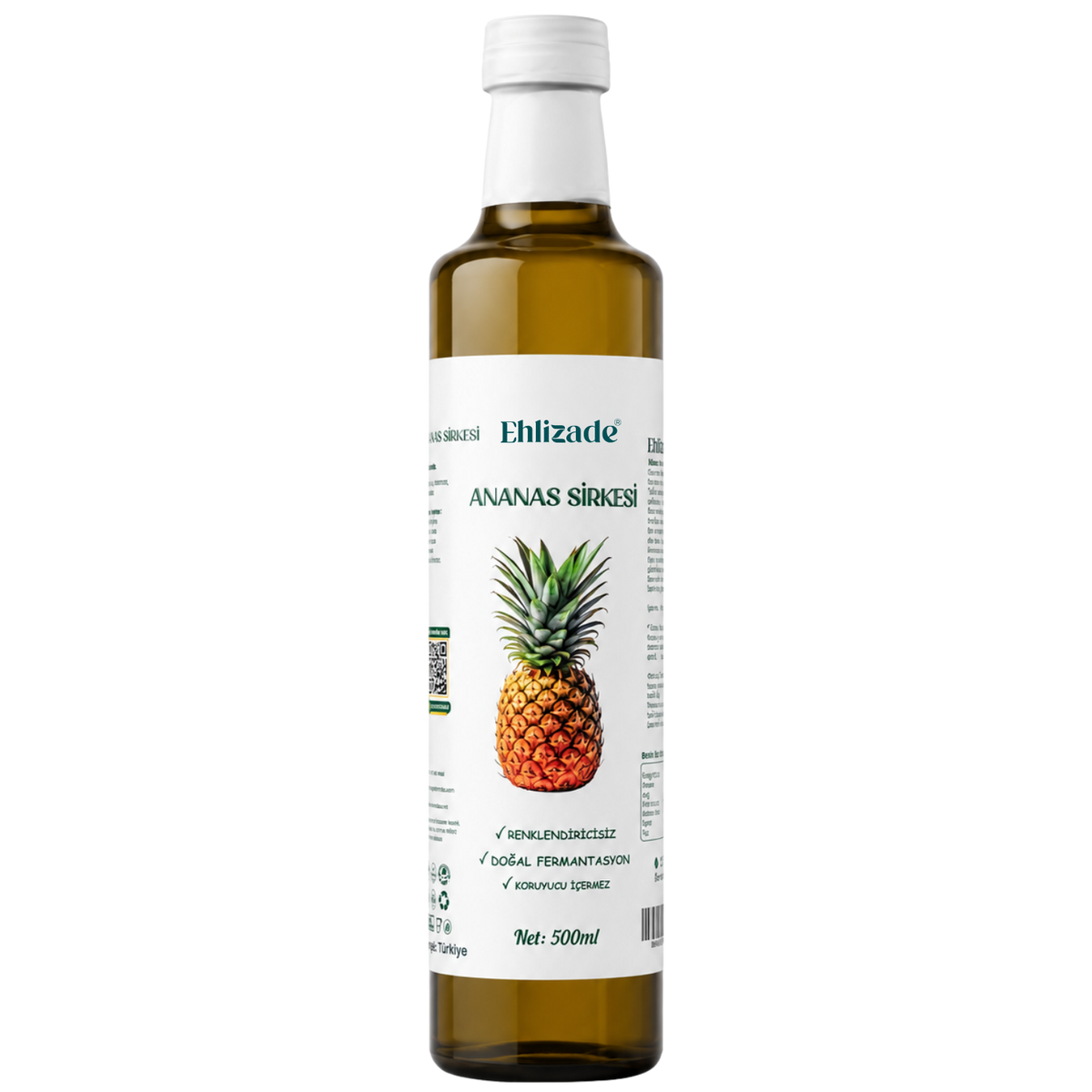 Ananas Sirkesi 500 Ml