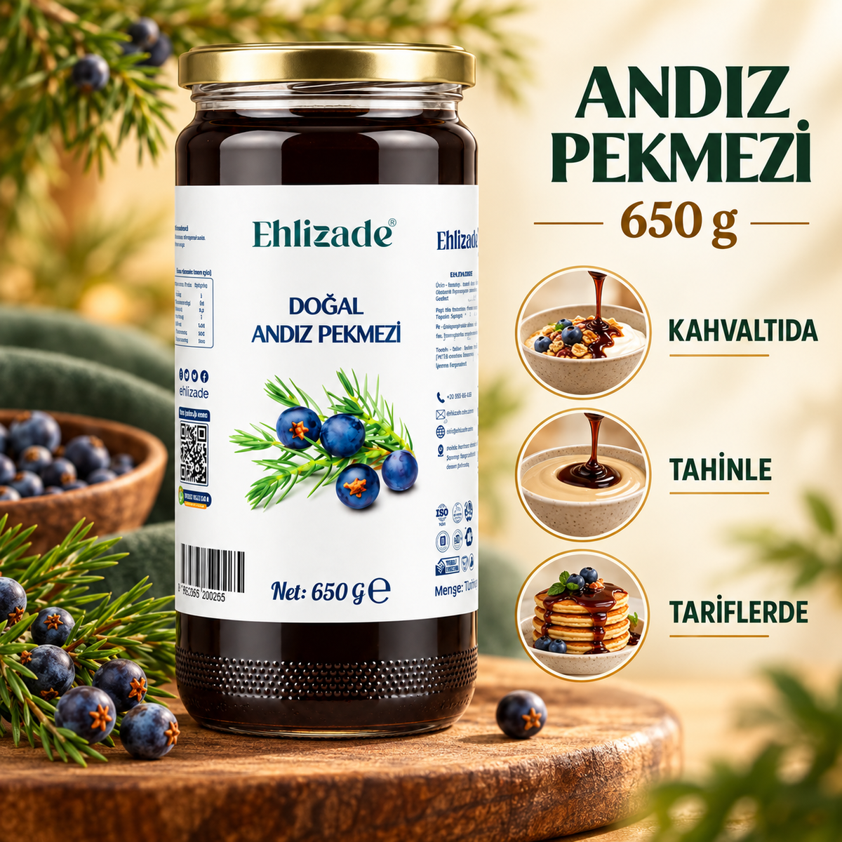 Andız Pekmezi 650 Gr