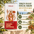 Erken Hasat & Soğuk Sıkım Natürel Sızma Zeytinyağı 5LT
