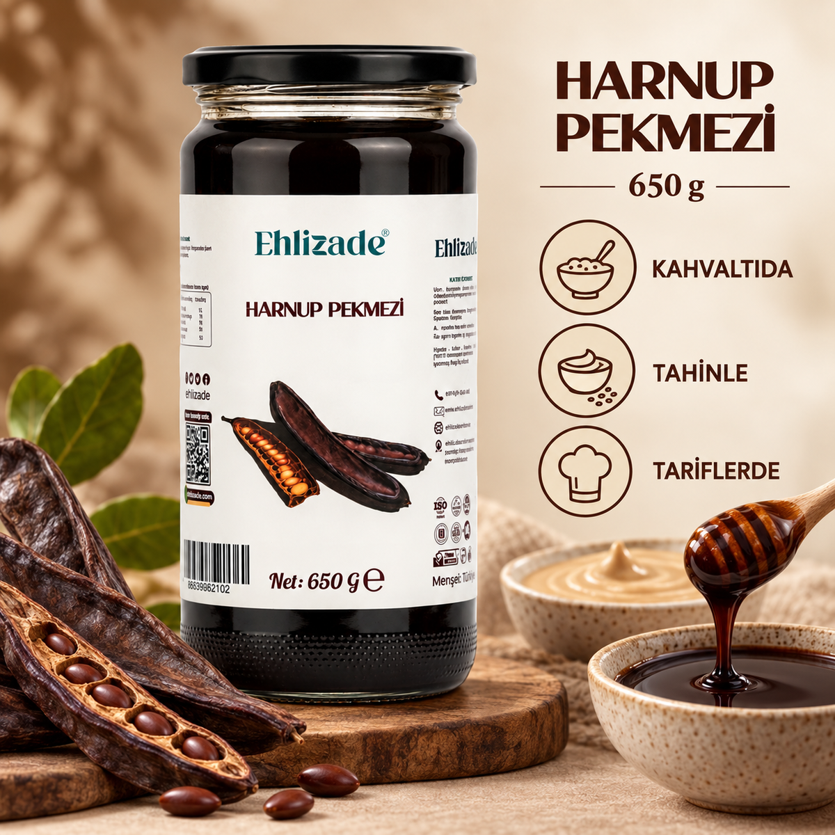 Harnup Pekmezi 650 Gr