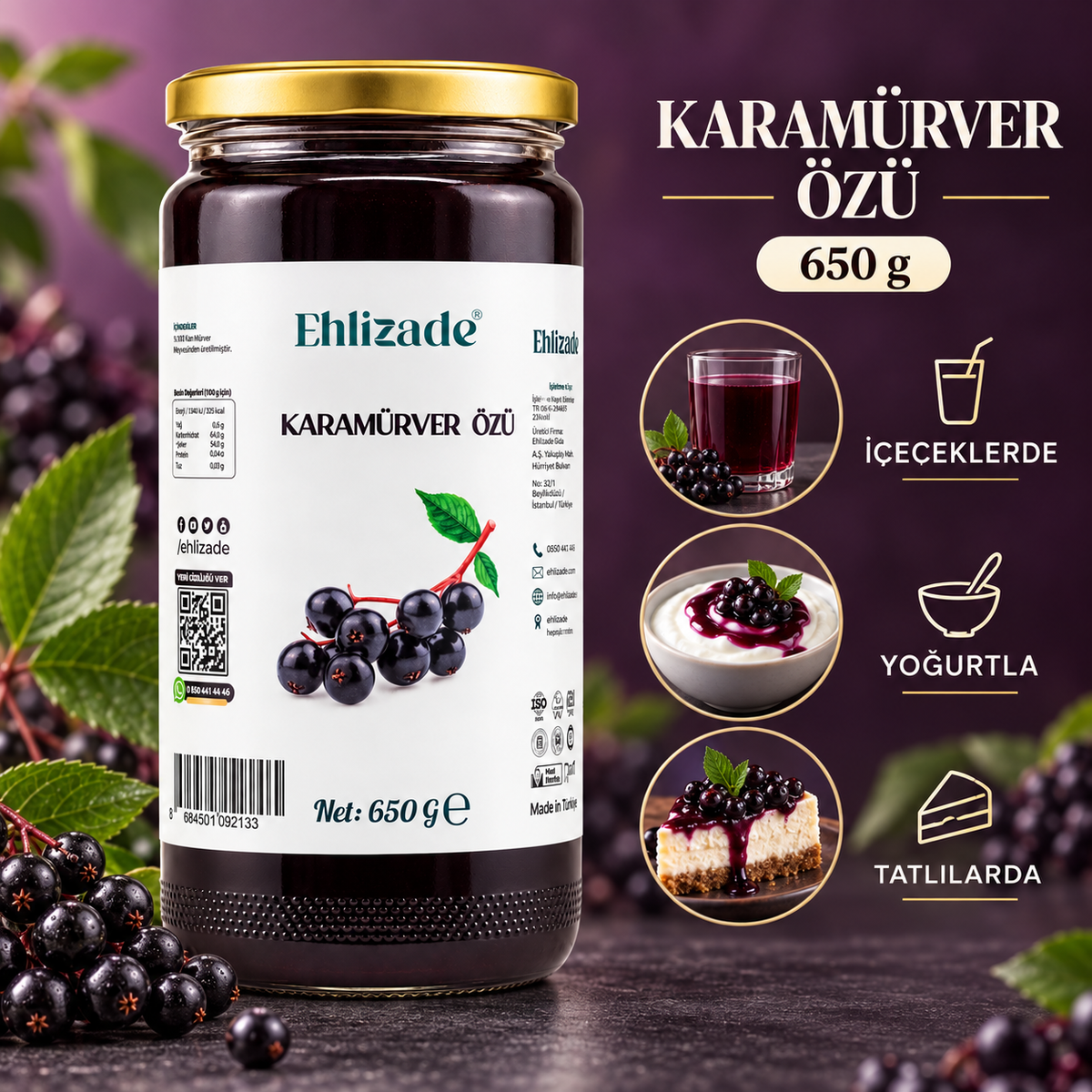 Karamürver Özü 650 Gr
