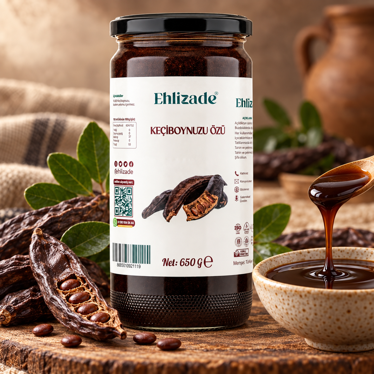 Keçiboynuzu Özü 650 Gr