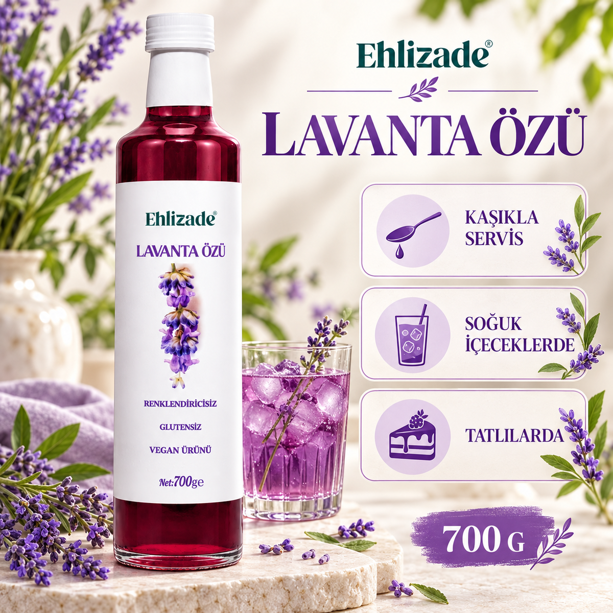 Lavanta Özü 700 Gr