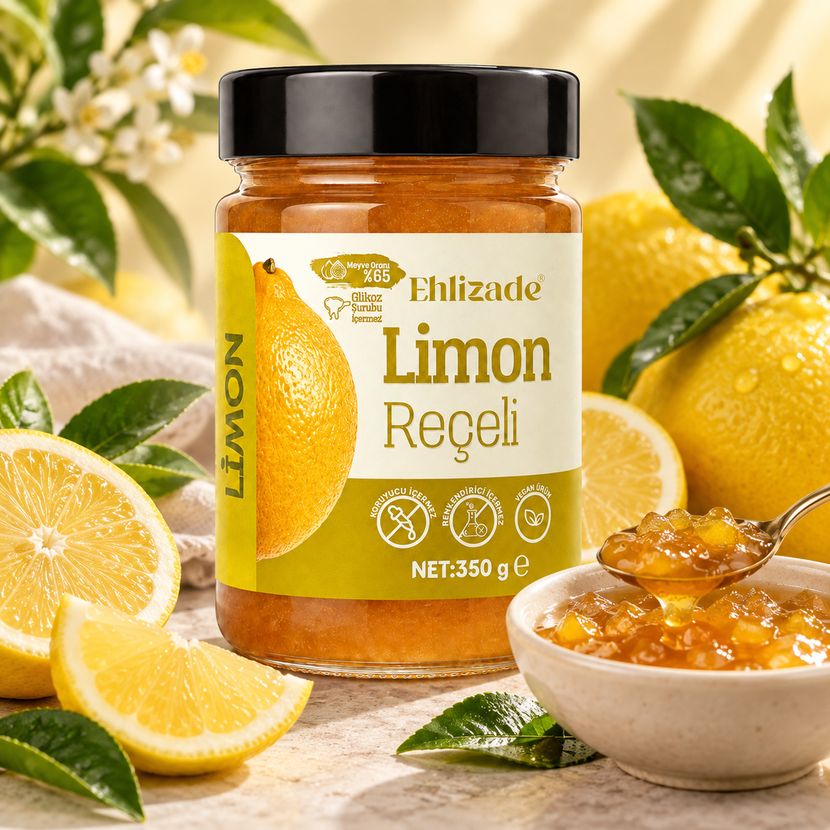 Limon Reçeli 350 Gr