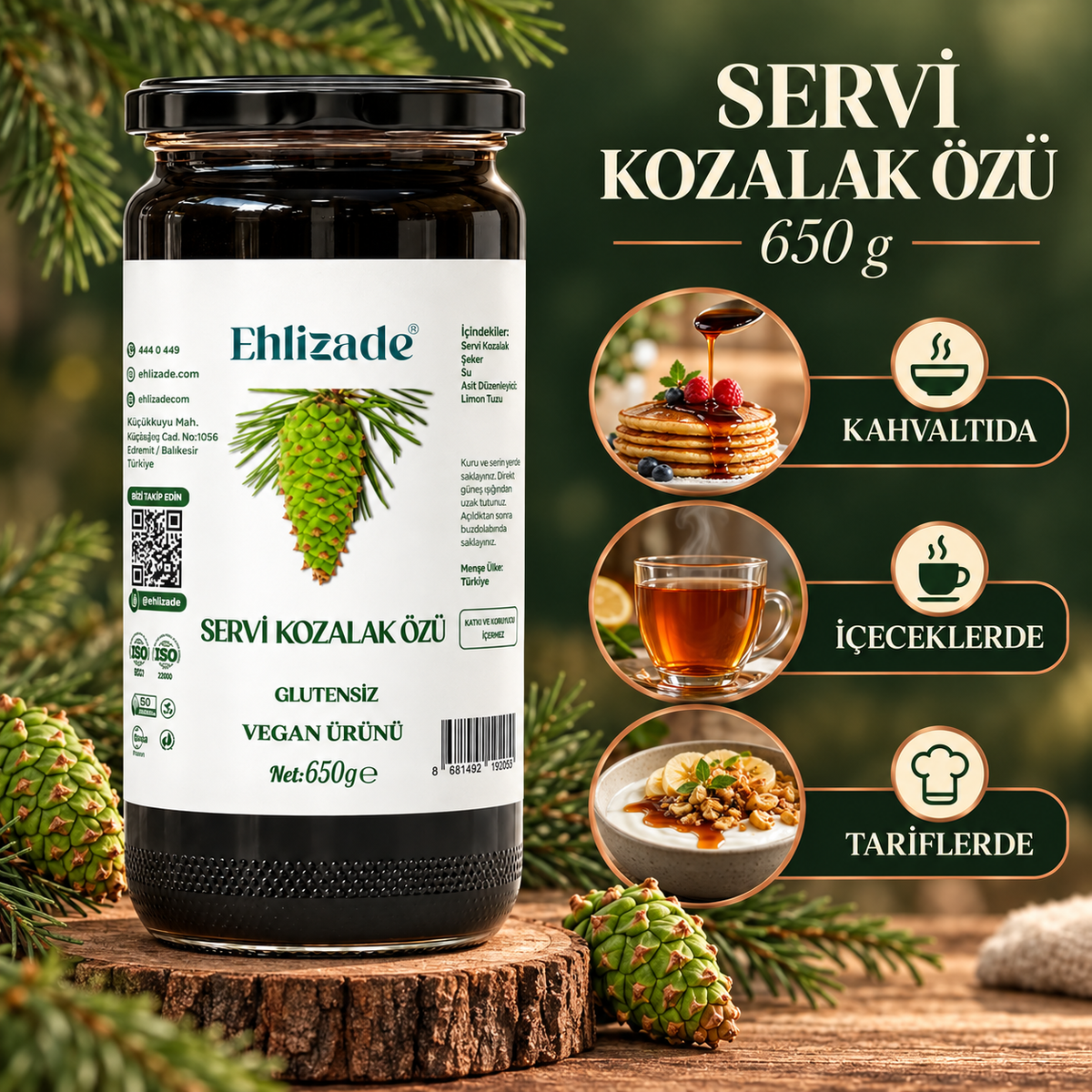 Kozalak Özü 650 Gr