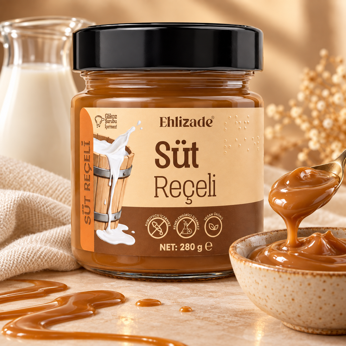 Süt Reçeli 240 Gr