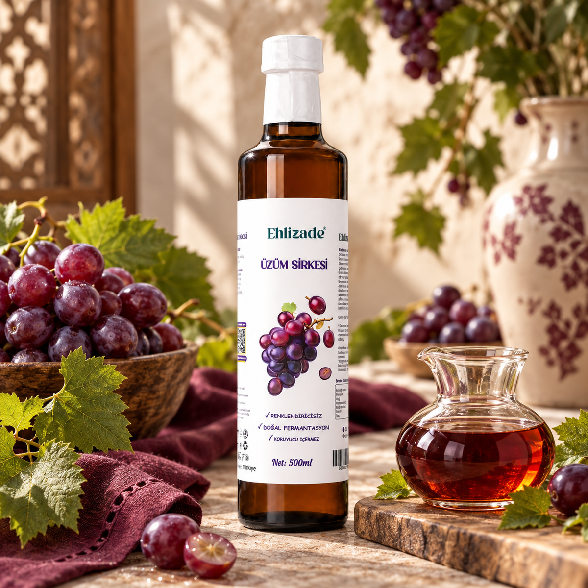 Üzüm Sirkesi 500 Ml