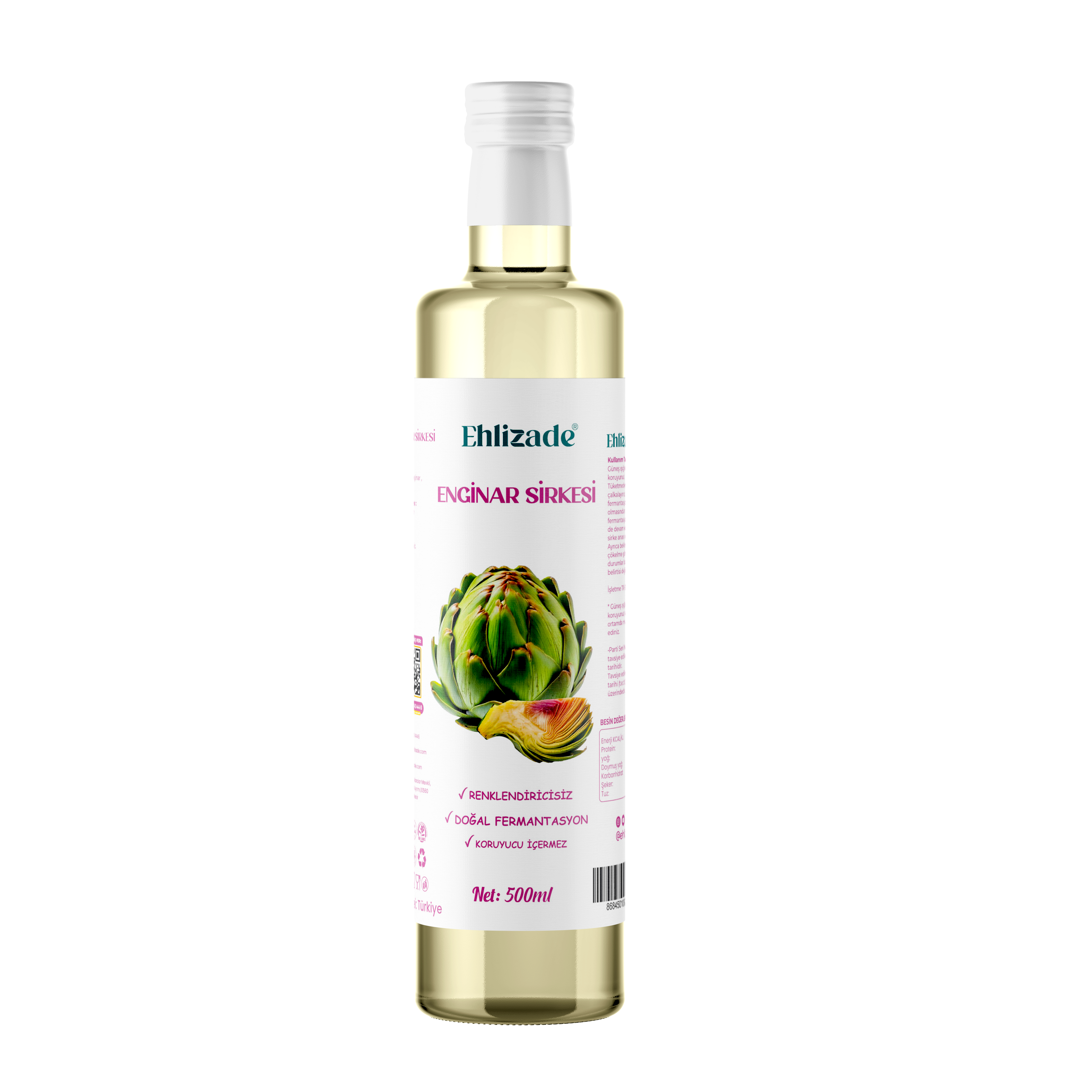 Enginar Sirkesi 500 Ml