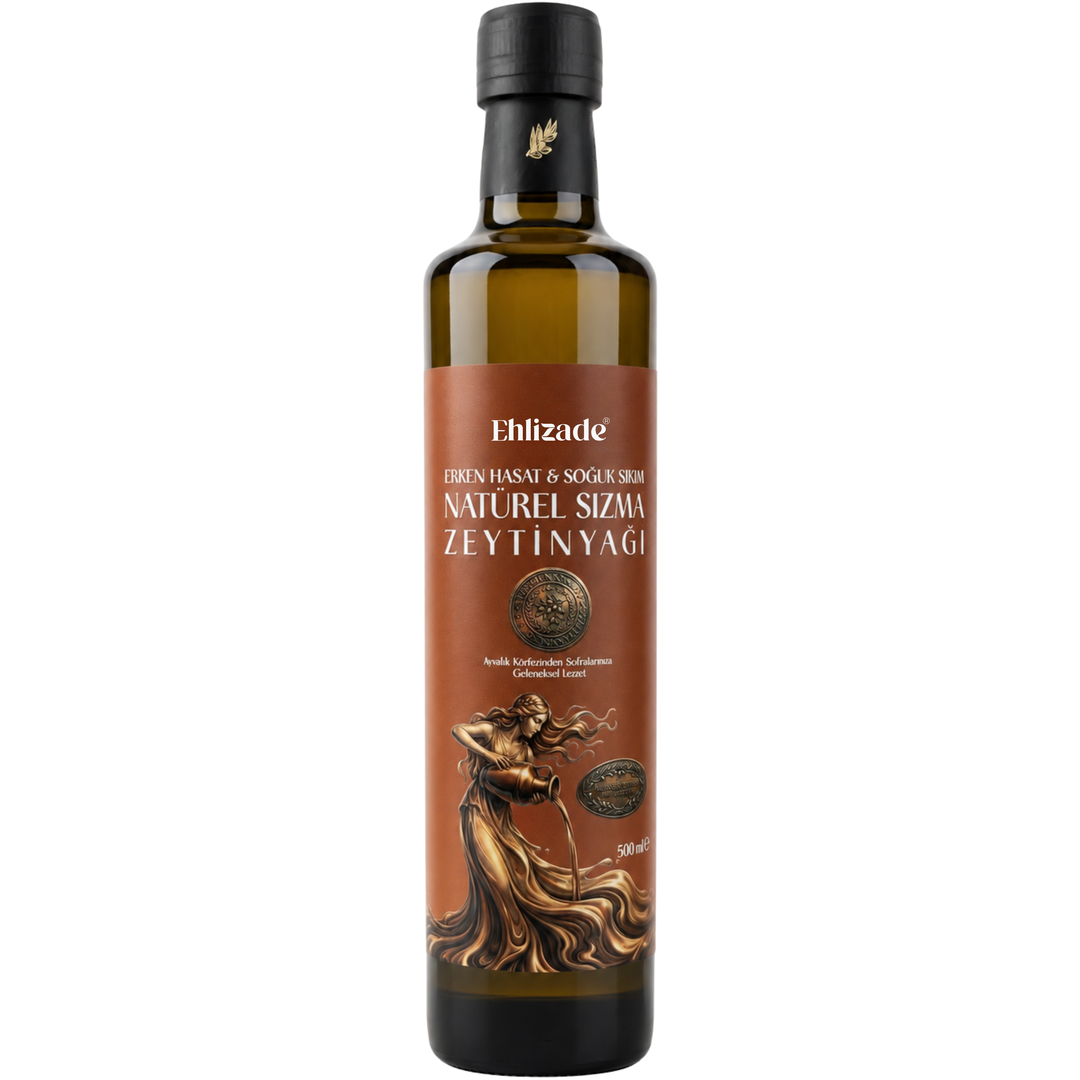 Erken Hasat & Soğuk Sıkım Natürel Sızma Zeytinyağı 500 ML