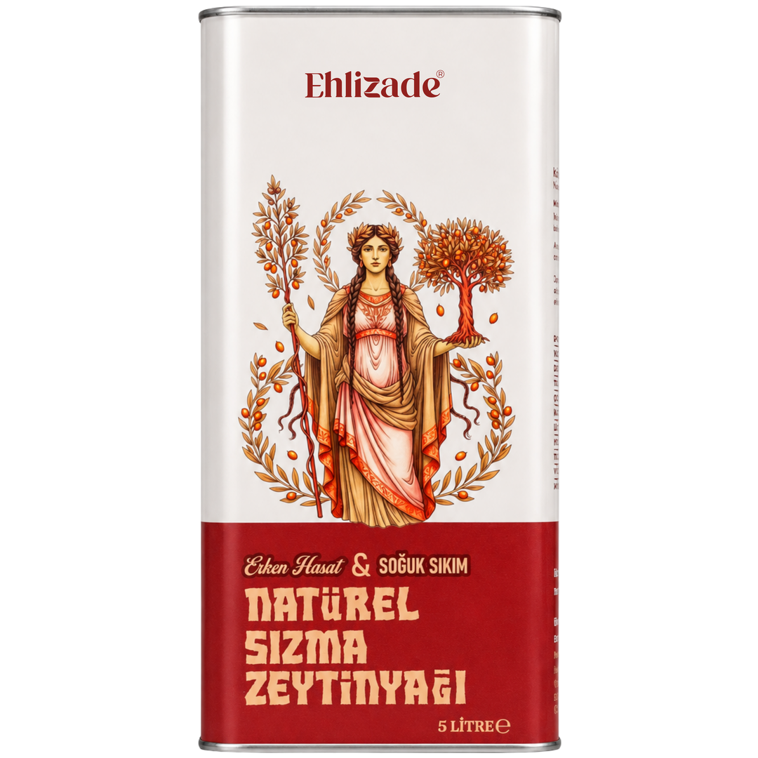 Erken Hasat & Soğuk Sıkım Natürel Sızma Zeytinyağı 5LT