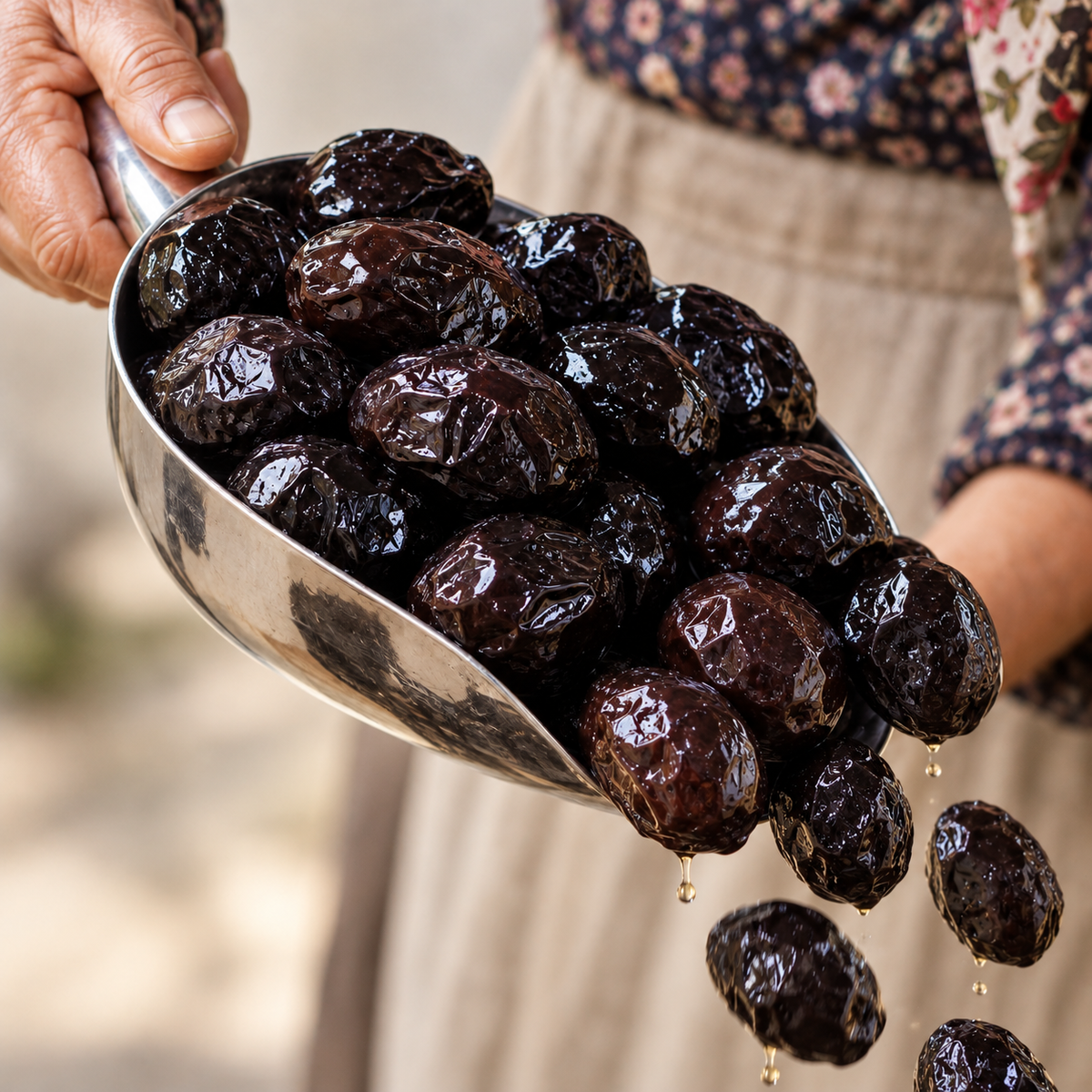 Siyah Sele Zeytin Extra Jumbo Boy 1 Kg