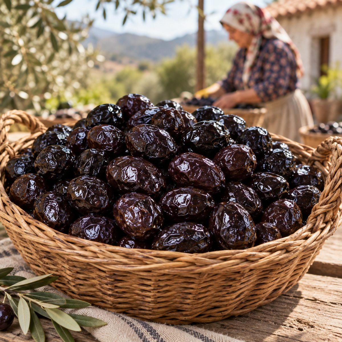 Siyah Sele Zeytin Extra Jumbo Boy 1 Kg