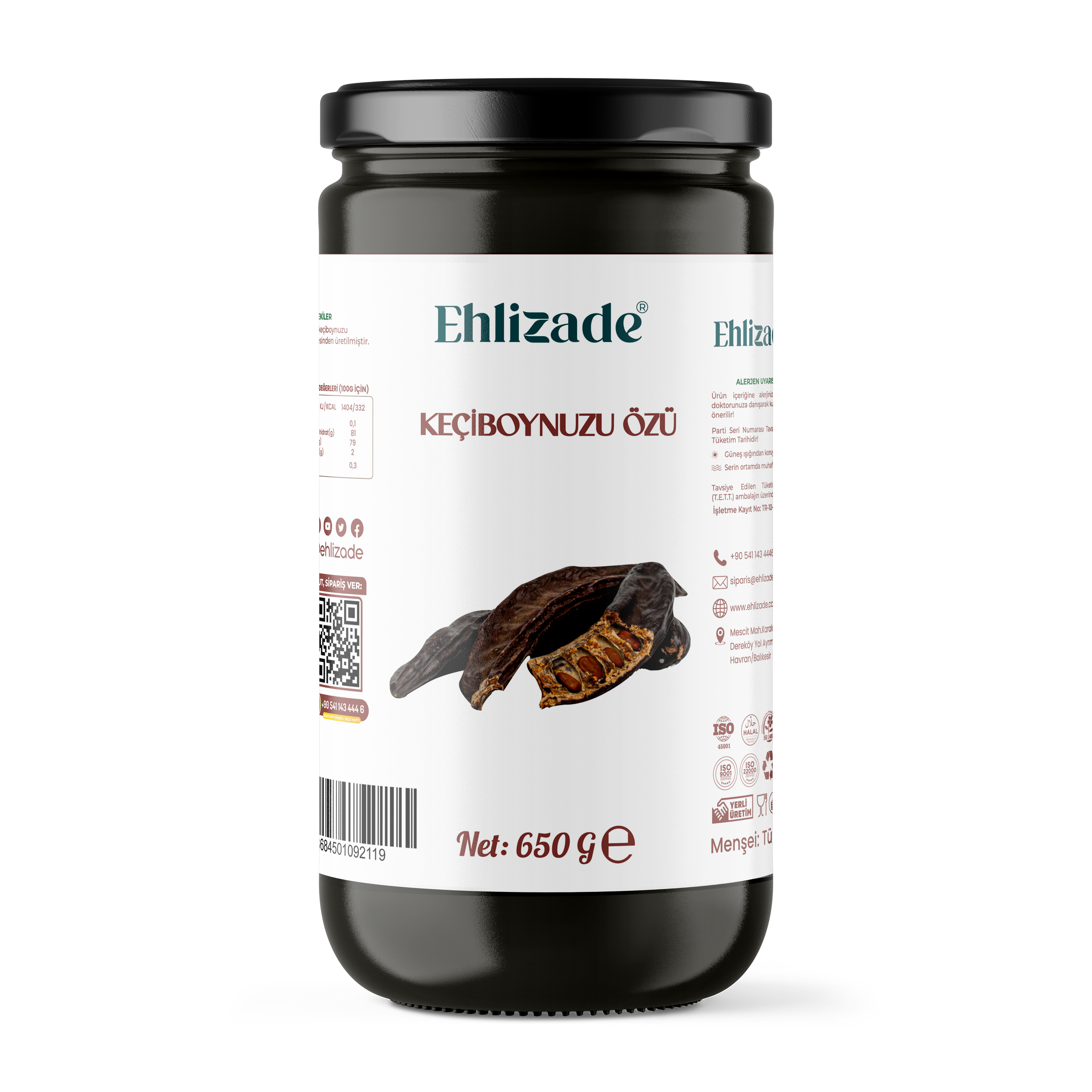 Keçiboynuzu Özü 650 Gr