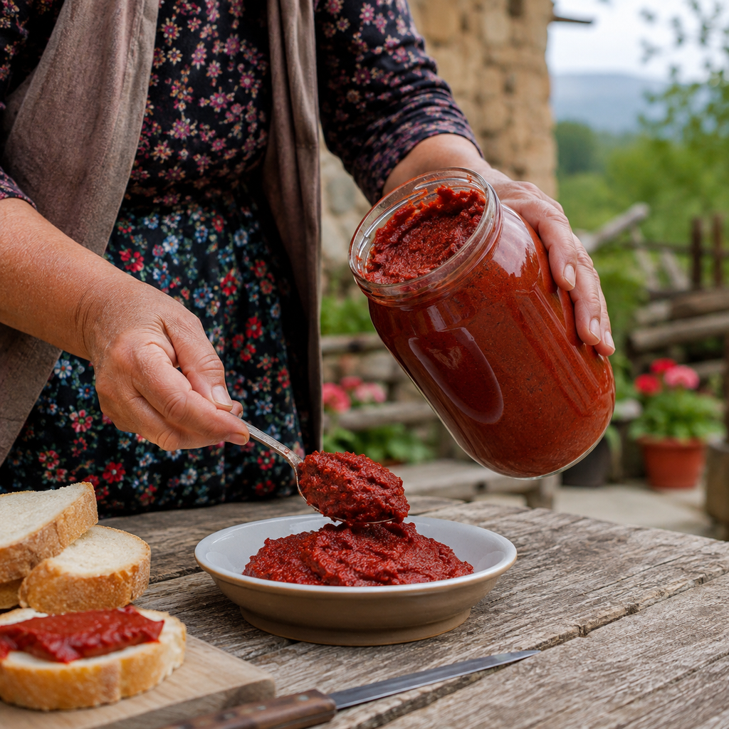 Tatlı Biber Salçası