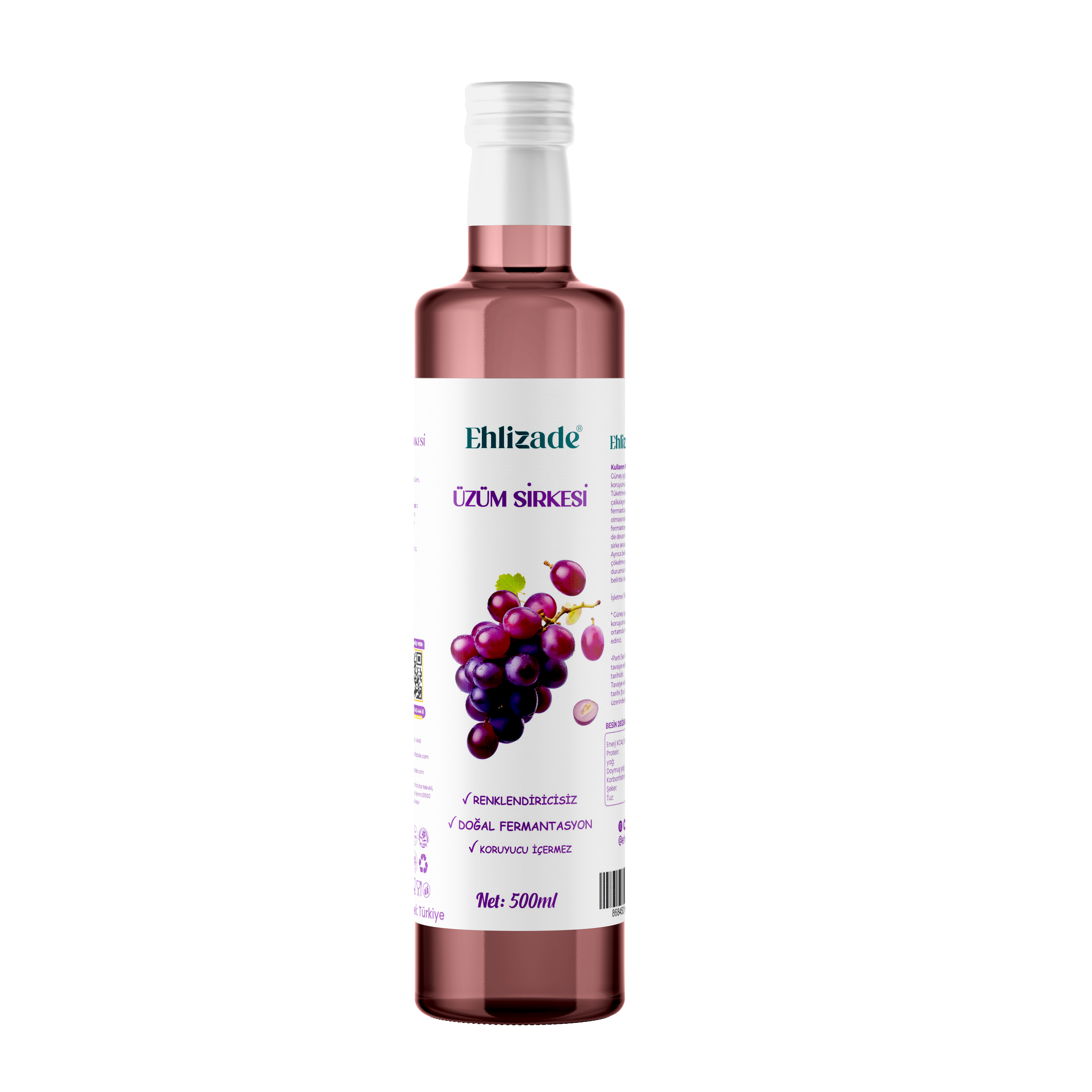 Üzüm Sirkesi 500 Ml