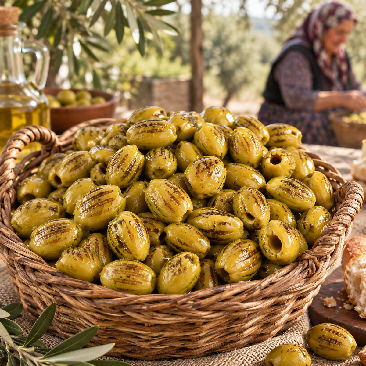 Izgara Zeytin 700 Gr